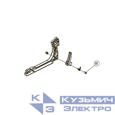 Запчасть №87 для Hybest GSR40A. Втулка