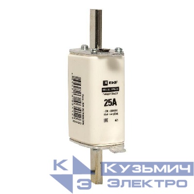 Вставка плавкая ППН-33 160/25А габарит 0 PROxima EKF fus-33-0/160/25