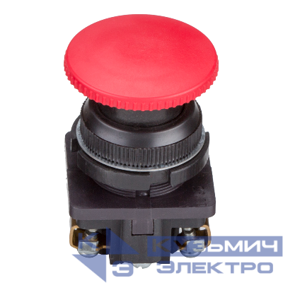 Выключатель кнопочный КЕ 021 У3 исп.2 красн. КЭАЗ 264501