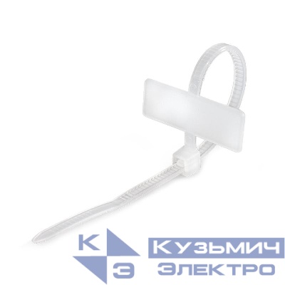 Хомут кабельный КСМ 3х100 нейл. бел. (уп.100шт) Fortisflex 55810