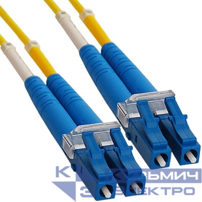Патч-корд оптический соединительный (SM) 9/125 (OS2) LC/UPC-LC/UPC (Duplex) LSZH 5м Rexant 50-2118