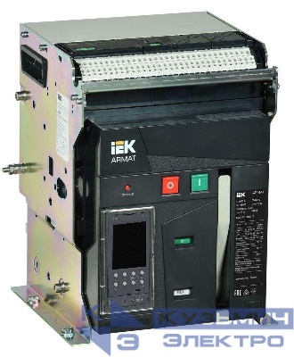 Выключатель автоматический воздушный 3п B 1600А 85кА TD стац. с комплектом аксессуаров ARMAT IEK AR-ACB-3FB-085-1600A-TDCF