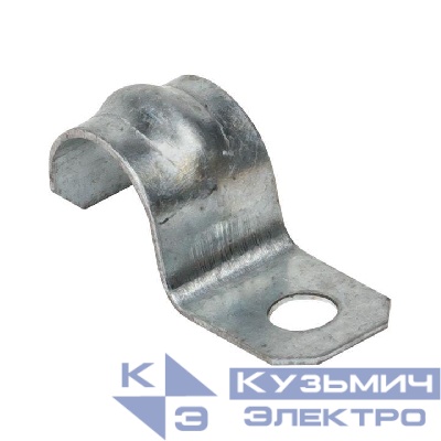Скоба крепежная однолапковая d14-15мм метал. EKF sm-1-14-15