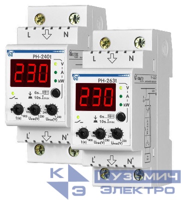 Реле напряжения РН-240Т НовАтек-Электро 3425600240т