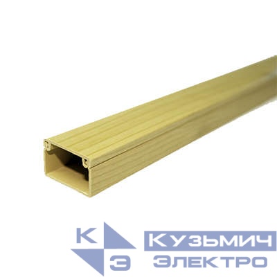 Кабель-канал 25х16 L2000 с двойн. замком пластик сосна Урал Пак КК-3125016-084