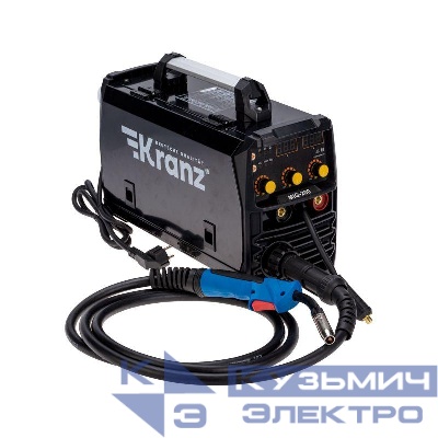 Аппарат сварочный инверторный полуавтоматический MIG-200 Kranz 11-0927