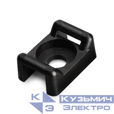 Площадка монтажная под винт ПМО 22х16 черн. (уп.100шт) Fortisflex 63096