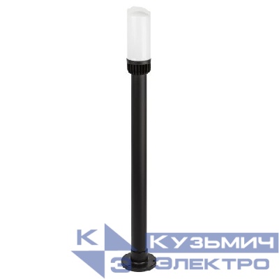 Светильник садово-парковый НТУ 01-60-013 Поллар IP54 E27 max60Вт h1040мм напольный черн. ЭРА Б0057492