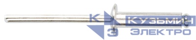 Заклепка 4.0х16 мелкая фасовка (уп.50шт) FIT 23746