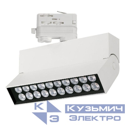 Светильник светодиодный LGD-LOFT-TRACK-4TR-S170-10W White6000 WH 24 deg DALI IP20 металл Arlight 033115