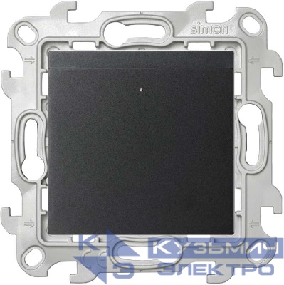 Выключатель карточный 1п 2мод. СП Simon 24 2А IP20 механизм графит Simon 2410526-038