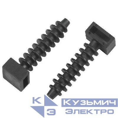 Дюбель для кабельного бандажа 8-32мм черн. NO-225-218 (уп.50шт) Эра Б0066363