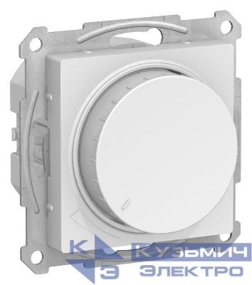 Светорегулятор AtlasDesign (диммер) повор-нажим. LED RC 400Вт мех. лотос SE ATN001323