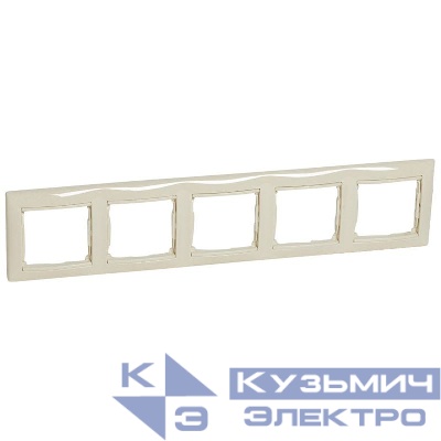 Рамка 5-м Valena горизонт. сл. кость (DIY-упак.) IEK 696743