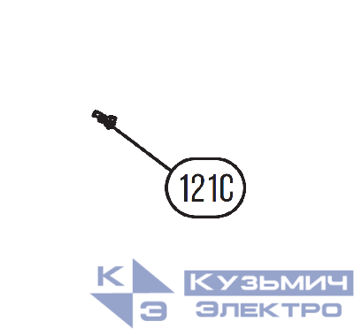 Запчасть №121C для HGSR. Саморез