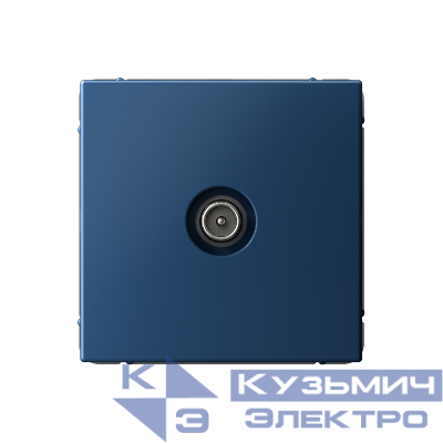 Розетка телевизионная проходная TV ArtGallery 4дБ механизм аквамарин SE GAL001192