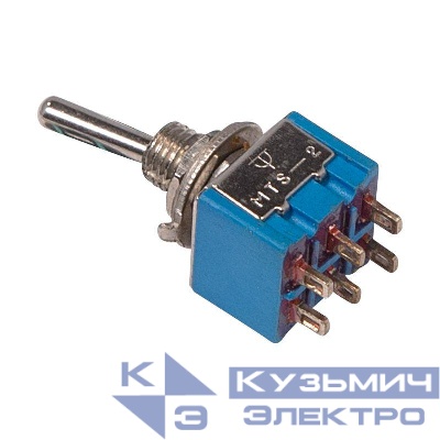 Тумблер 250В 3А (6c) ON-ON 2п Micro (MTS-202) Rexant 36-4020