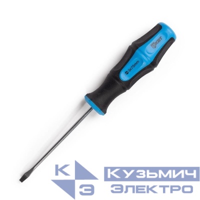 Отвертка "Мастер" шлиц 3х75 КВТ 77396