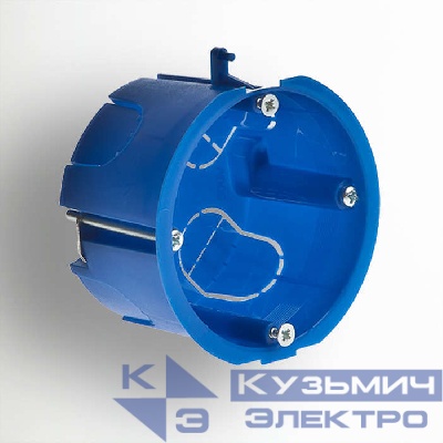 Коробка установочная СП 65х45 для гипсокарт. с метал. лапками IP30 Ruvinil 10172