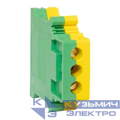 Колодка клеммная винтовая 16 UT земля EKF scr-ut-16-pe