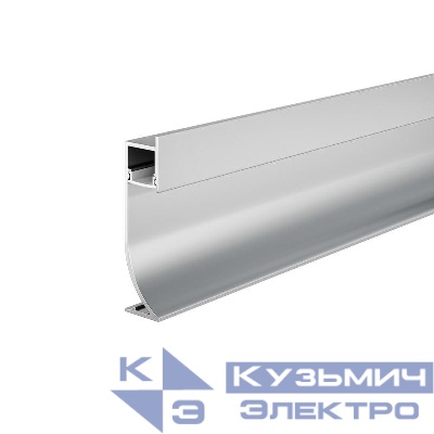Профиль алюминиевый плинтус с подсветокой 53х14 Maytoni ALM-5314-S-2M