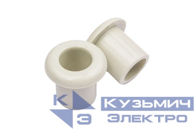 Втулка (проход через стену) пластик сл. кость (уп.20шт) Bironi B1-VT-211-20