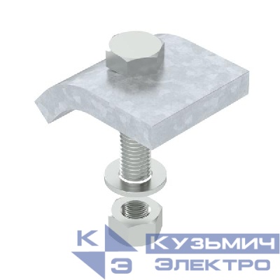 Комплект фиксатора угловой H15 M12х50 гор. цинк KWS 15 FT (уп.2шт) OBO 6355234