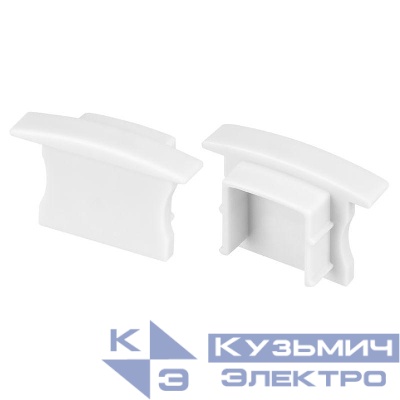 Заглушка LINE-2315-F глухая WHITE пластик (комплект) Arlight 044267