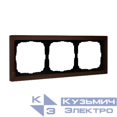 Рамка 3-м ArtGallery Pure органич. стекло мокко SE GAL320603