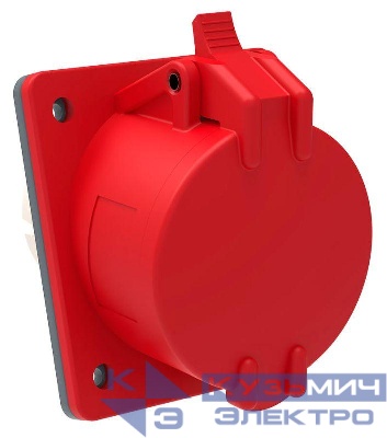Розетка СП Magnum 32А 380В 3P+PE ССИ-424 IP44 IEK PSN42-032-4