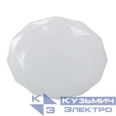 Светильник светодиодный Классик SPB-6 Slim Sparkle WH 18W-6.5K 18Вт 6500К без ДУ Эра Б0069786