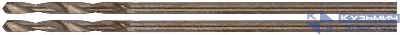 Сверло по металлу HSS полированные в блистере 1.0мм (уп.2шт) FIT 33801