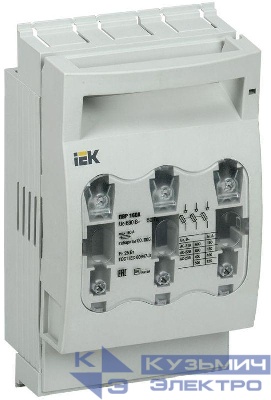 Выключатель-разъединитель-предохранитель 160А KARAT IEK SRP-10-3-160