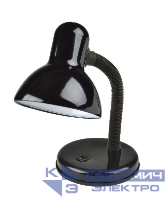 Светильник настольный TLI-225 BLACK E27 механ. выкл. черн. Uniel UL-00001801