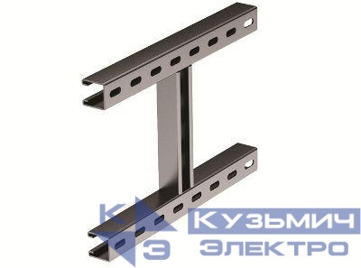 Крепление Н-образ. к верт. двутавровой балке 400мм гор. оцинк. DKC BMH4040HDZ