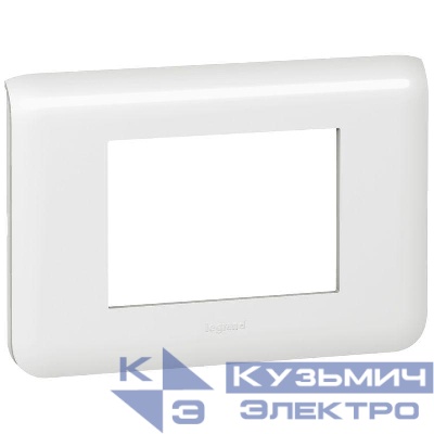 Рамка 3мод. Mosaic New бел. Leg 078803