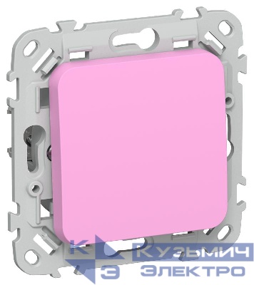 Выключатель 1-кл. СП FLITE ВС11-1-0-ФлПр 10А механизм пурпур. IEK FI-V10-0-10-1-K99