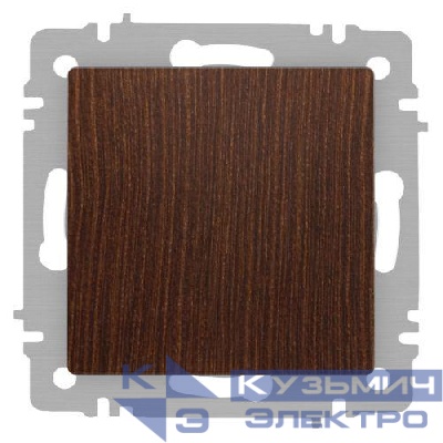 Переключатель 1-кл. СП Accent 6-103-10 10А IP20 250В AL/CU венге Intro Б0063473