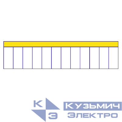Наклейка на 12 модулей EKF an-2-13