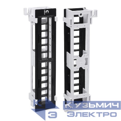 Патч-панель модульная настенная 12 портов для неэкранир. модулей (без модулей) Cabeus 9660c