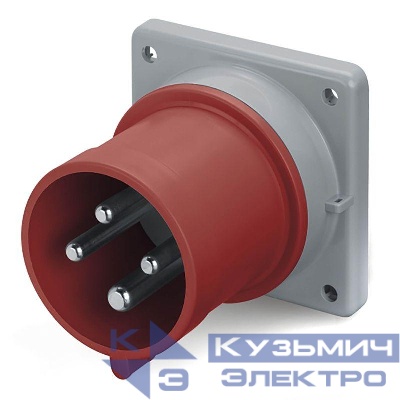Вилка скрыт. уст. 16А 3P+Е 400В IP44 DKC DIS2431696