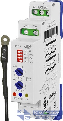 Реле температурное ТР-15 ACDC24В/АС230В УХЛ2 с ТД-2 спец. Меандр A8302-19911540