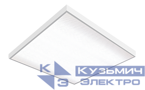Светильник светодиодный E070 36Вт 3950К IP20 595х595х50 диод 0.1Вт для образовательных учреждений встраив./накладной аварийный автономный постоянного действия без рассеив. VARTON V1-E0-00070-01A00-2003639