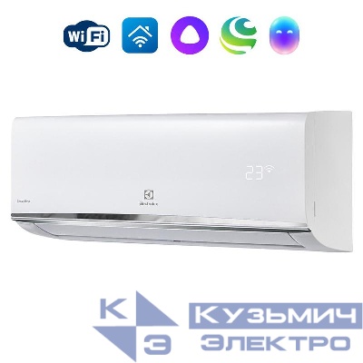 Сплит-система инверторного типа Smartline DC EACS/I-07HSM/N8_V2 комплект Electrolux НС-1683655
