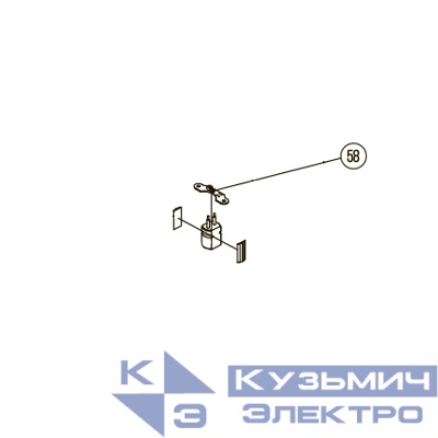 Запчасть №58 для Hybest GSR40A. Плата управления мотором