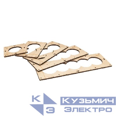 Комплект шаблонов для подрозетников d82мм Expert EKF sh-d82-k