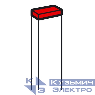 Заглушка 40х16мм METRA Leg 638155