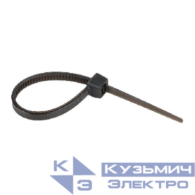 Хомут кабельный 2.5х80 нейл. черн. (уп.100шт) EKF plc-cb-2.5x80