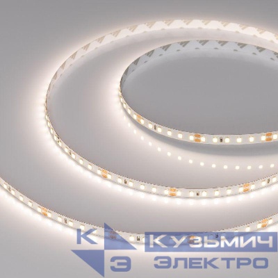 Лента светодиодная RT-A120-8mm 24V Day 4000К 9.6Вт/м IP20 2835 открыт. (уп.5м) Arlight 011581(2)