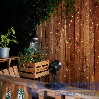 Проектор лазерный 1LED 12Вт 230В IP44 различные режимы проекции с пультом ДУ с трансф. 3.6В в компл. Neon-Night 601-261